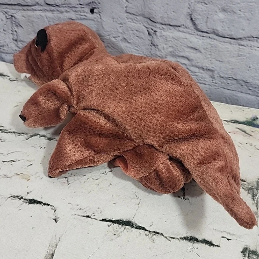 Plush Hand Puppets Lot‎ Of 5 Penguin Elephant Frog Dino Rhino Storytelling Toys